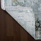 Ruby Transitional Grey Distressed Medium Pile Rug