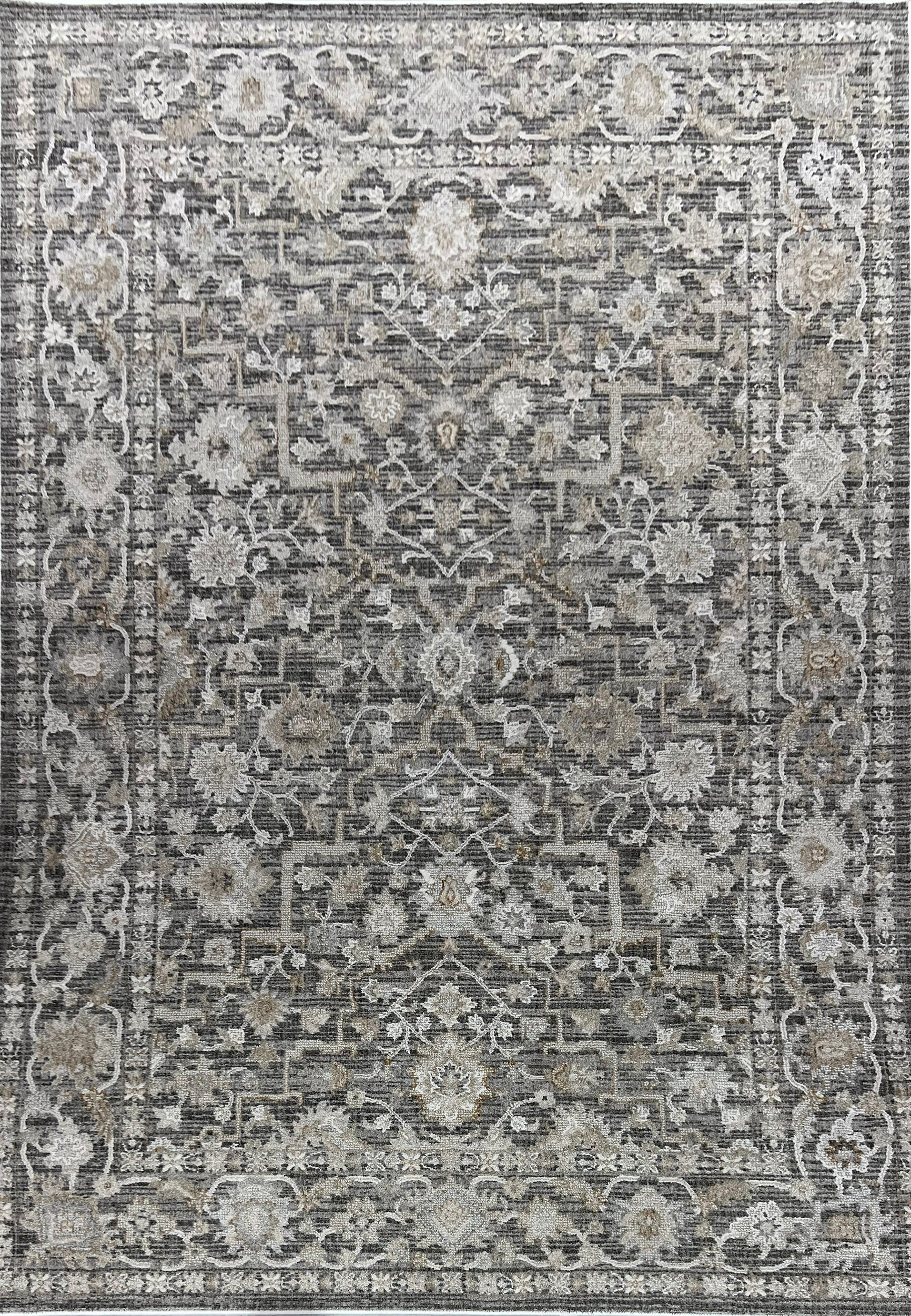 SAFFRON 16613 Grey/Beige/Ivory