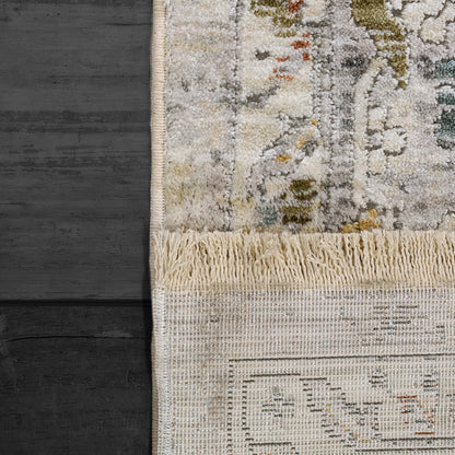 Skyler Transitional Grey/Multi Abstract High-Low Rug