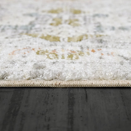 Skyler Transitional Grey/Multi Abstract High-Low Rug