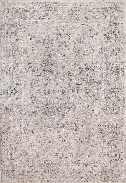 Skyler Transitional Grey/Multi Abstract High-Low Rug
