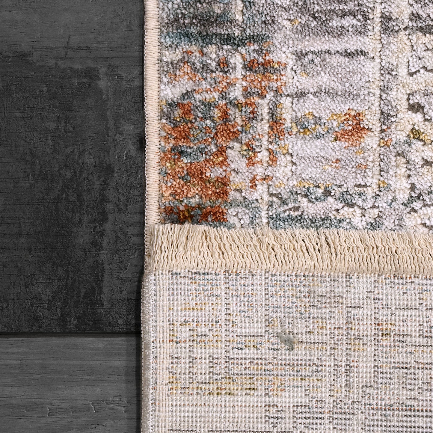 Skyler Modern Multi Abstract High-Low Rug