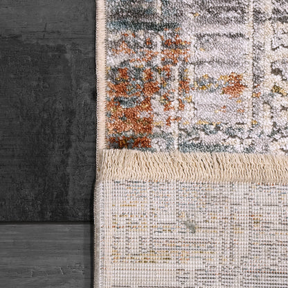 Skyler Modern Multi Abstract High-Low Rug