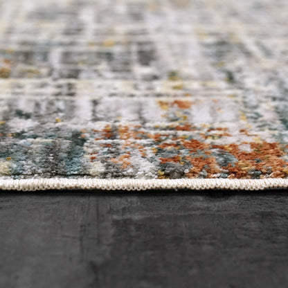 Skyler Modern Multi Abstract High-Low Rug
