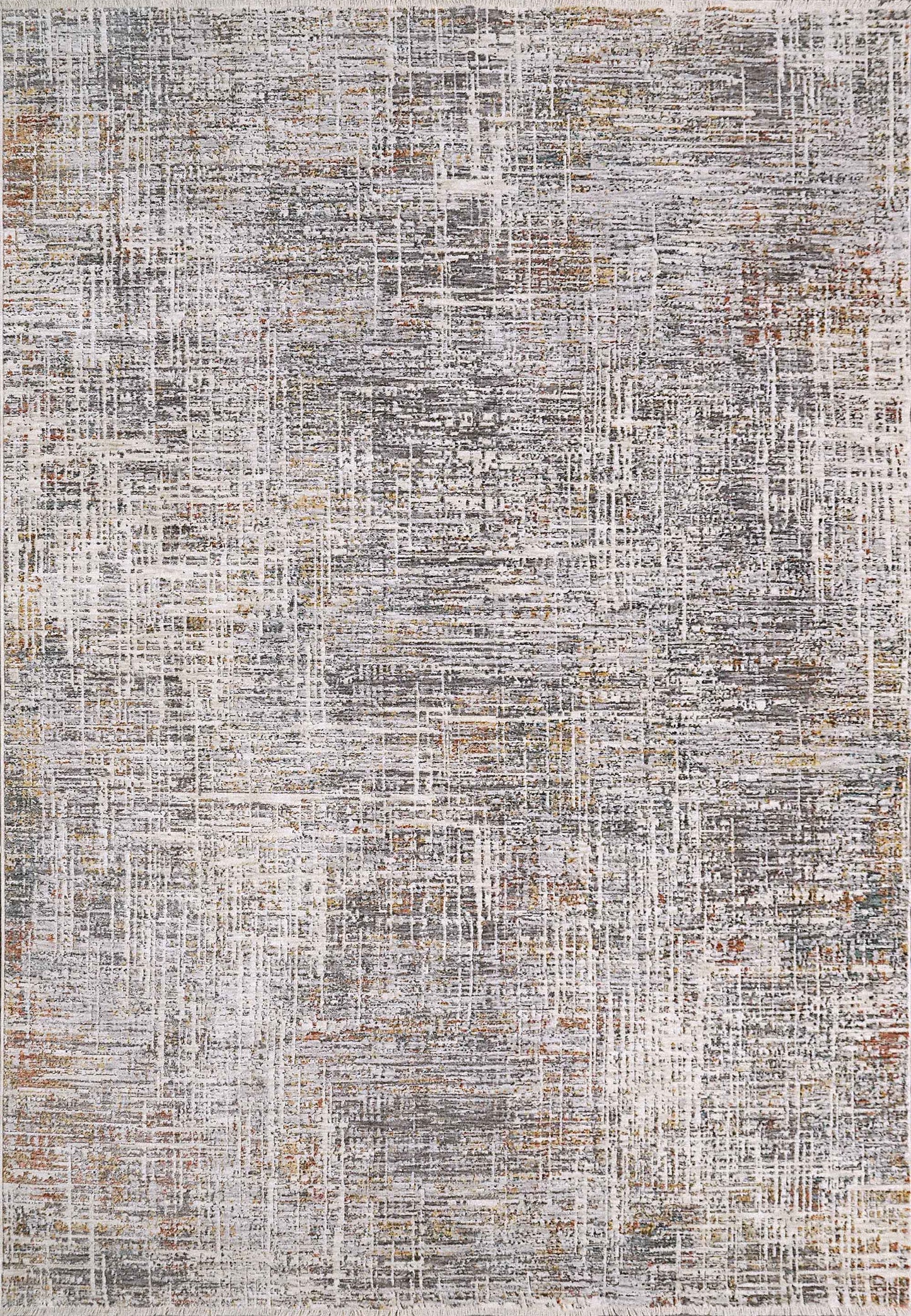 Skyler Modern Multi Abstract High-Low Rug