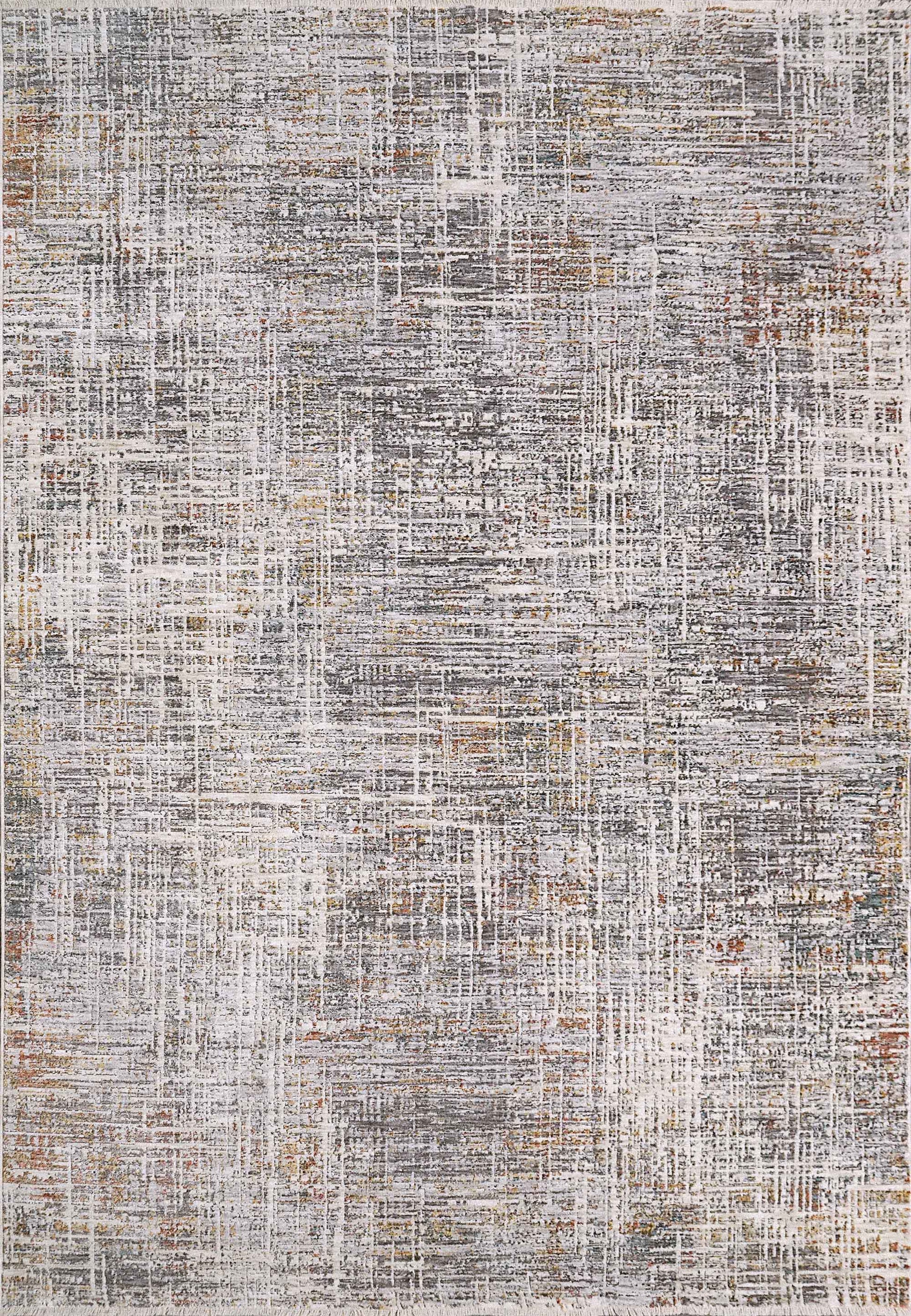 Skyler Modern Multi Abstract High-Low Rug