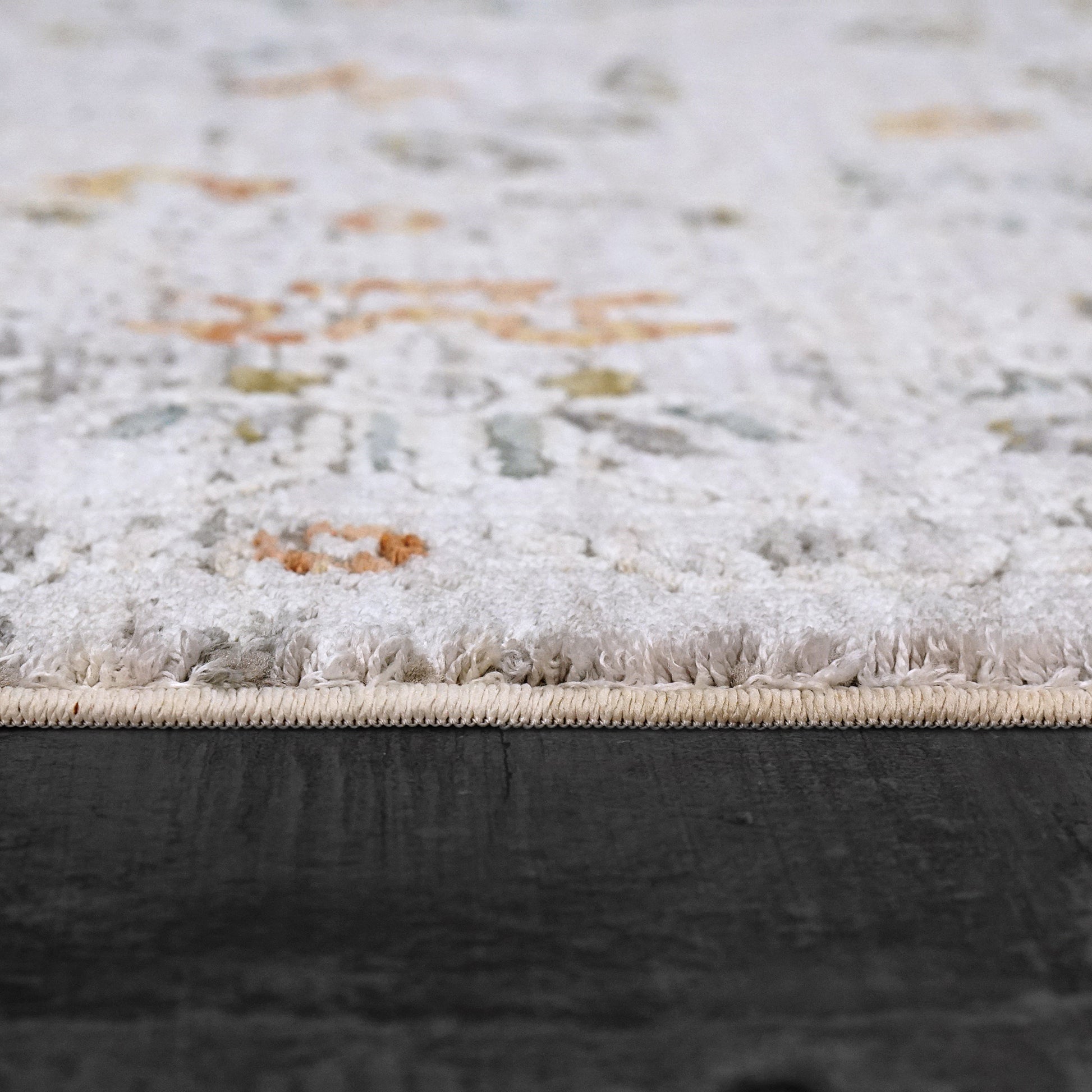 Skyler Transitional Grey/Multi Oriental High-Low Rug