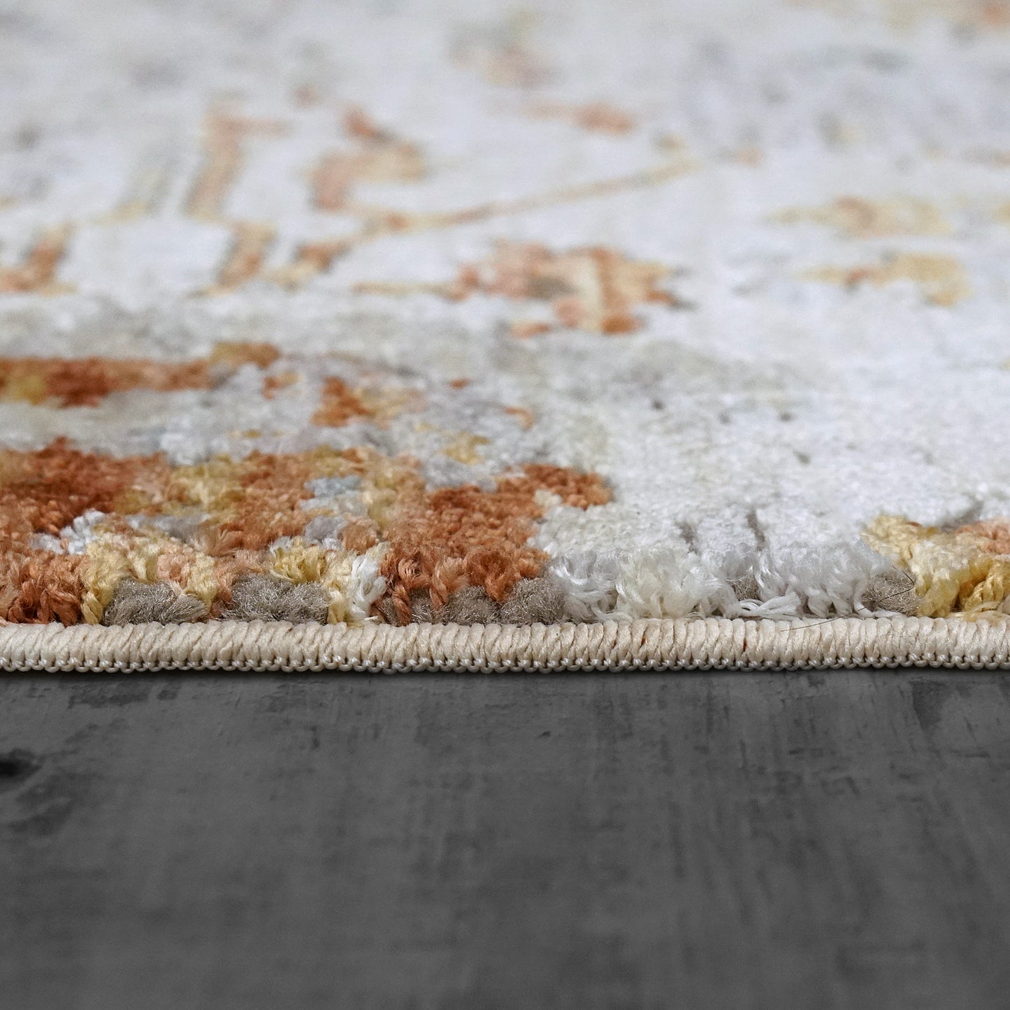 Skyler Transitional Ivory/Multi Oriental High-Low Rug