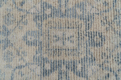 Stefano Traditional Beige/Navy Medallion Medium Pile Rug