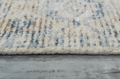 Stefano Traditional Beige/Navy Medallion Medium Pile Rug
