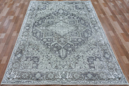 Stefano Traditional Beige/Taupe/Grey Medallion Medium Pile Rug