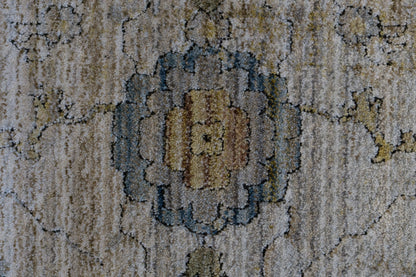 Trevi Transitional Cream/Beige Floral Medium Pile Rug