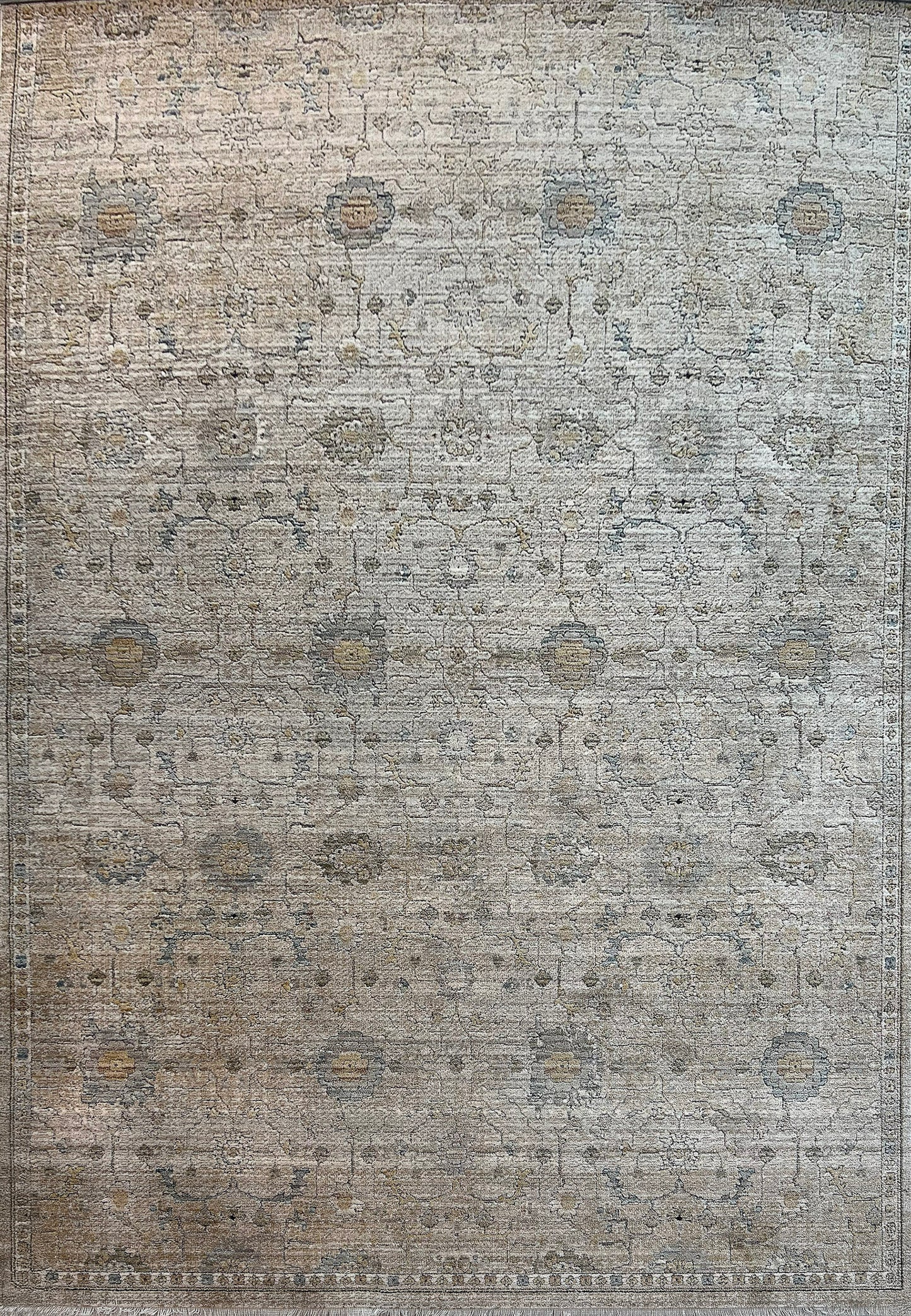 Trevi Transitional Cream/Beige Floral Medium Pile Rug
