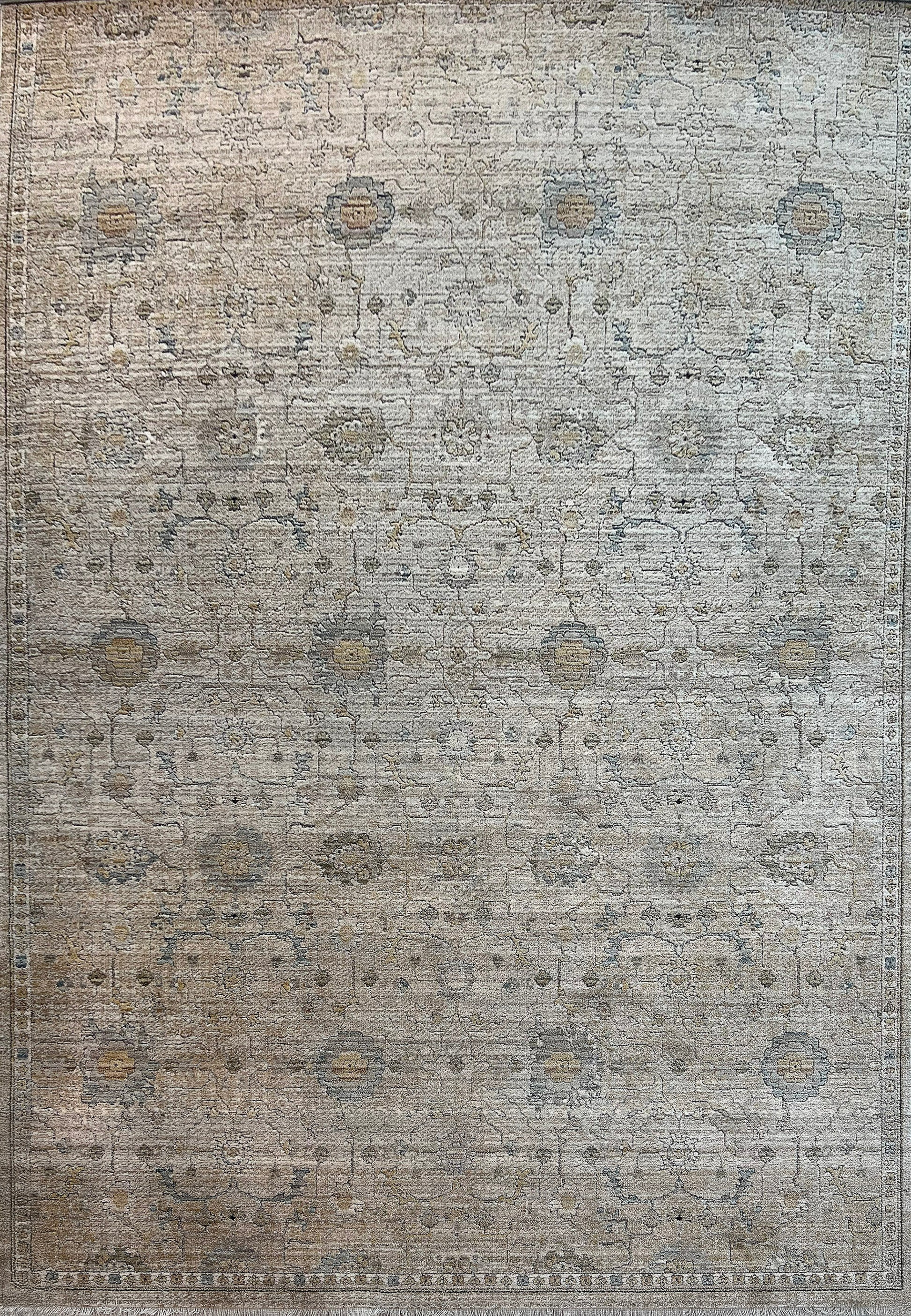 Trevi Transitional Cream/Beige Floral Medium Pile Rug