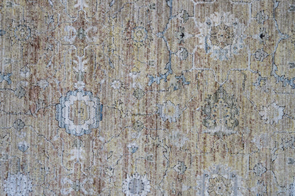 Trevi Transitional Beige/Cream Floral Medium Pile Rug