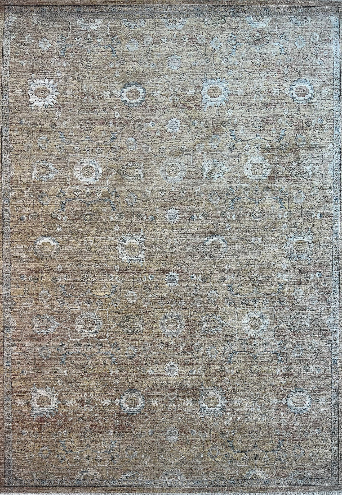 Trevi Transitional Beige/Cream Floral Medium Pile Rug