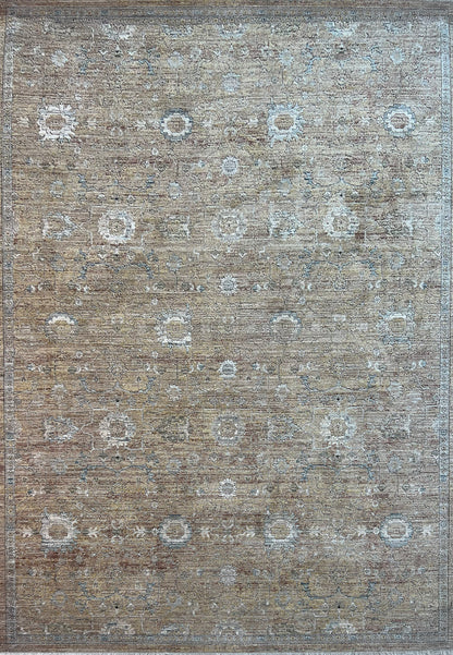 Trevi Transitional Beige/Cream Floral Medium Pile Rug