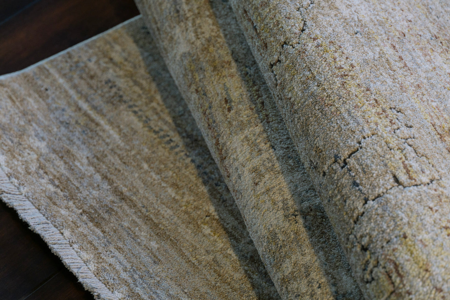 Trevi Modern Cream/Beige/Grey Abstract Medium Pile Rug