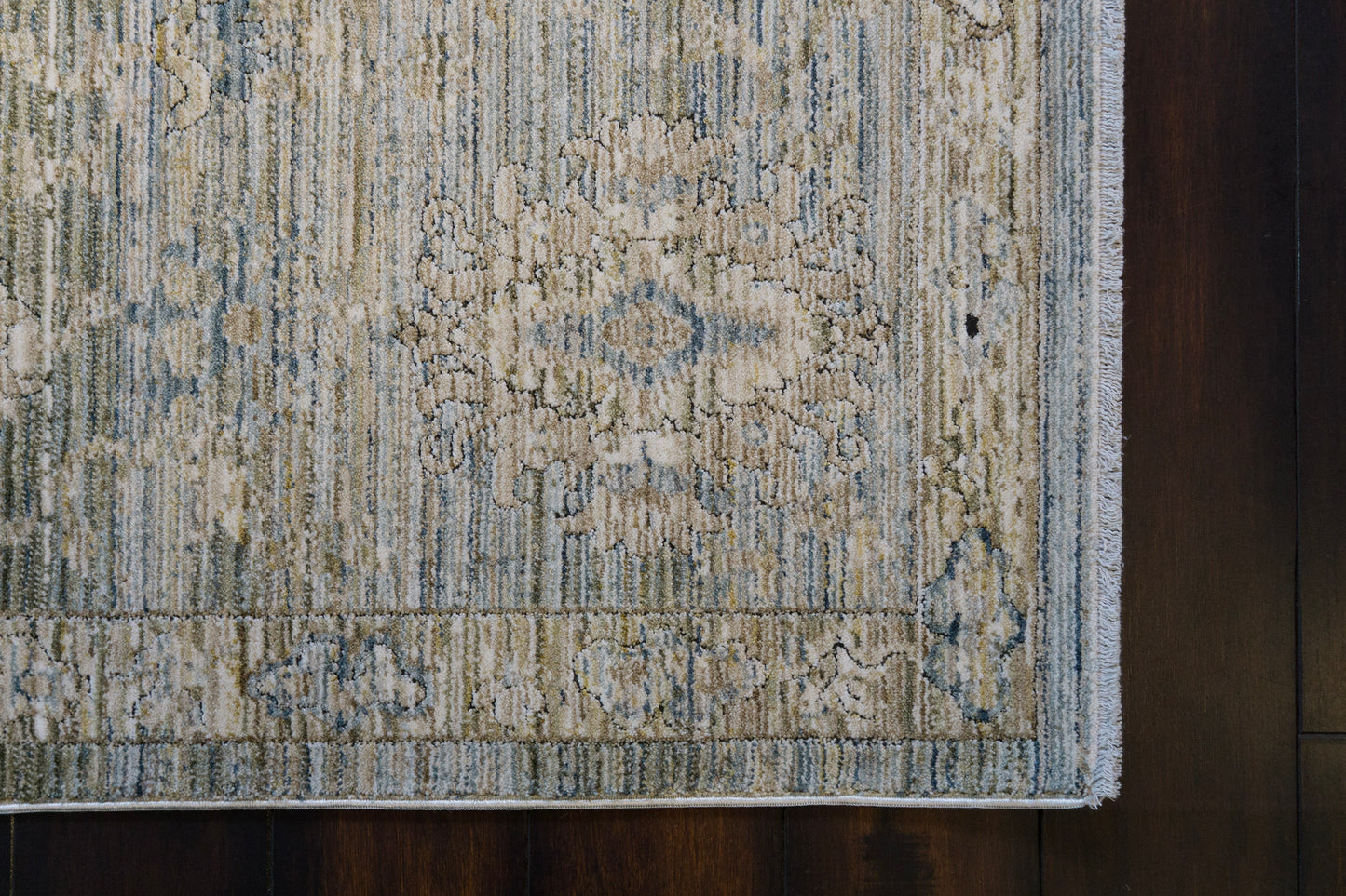 Trevi Transitional Beige/Multi Floral Medium Pile Rug