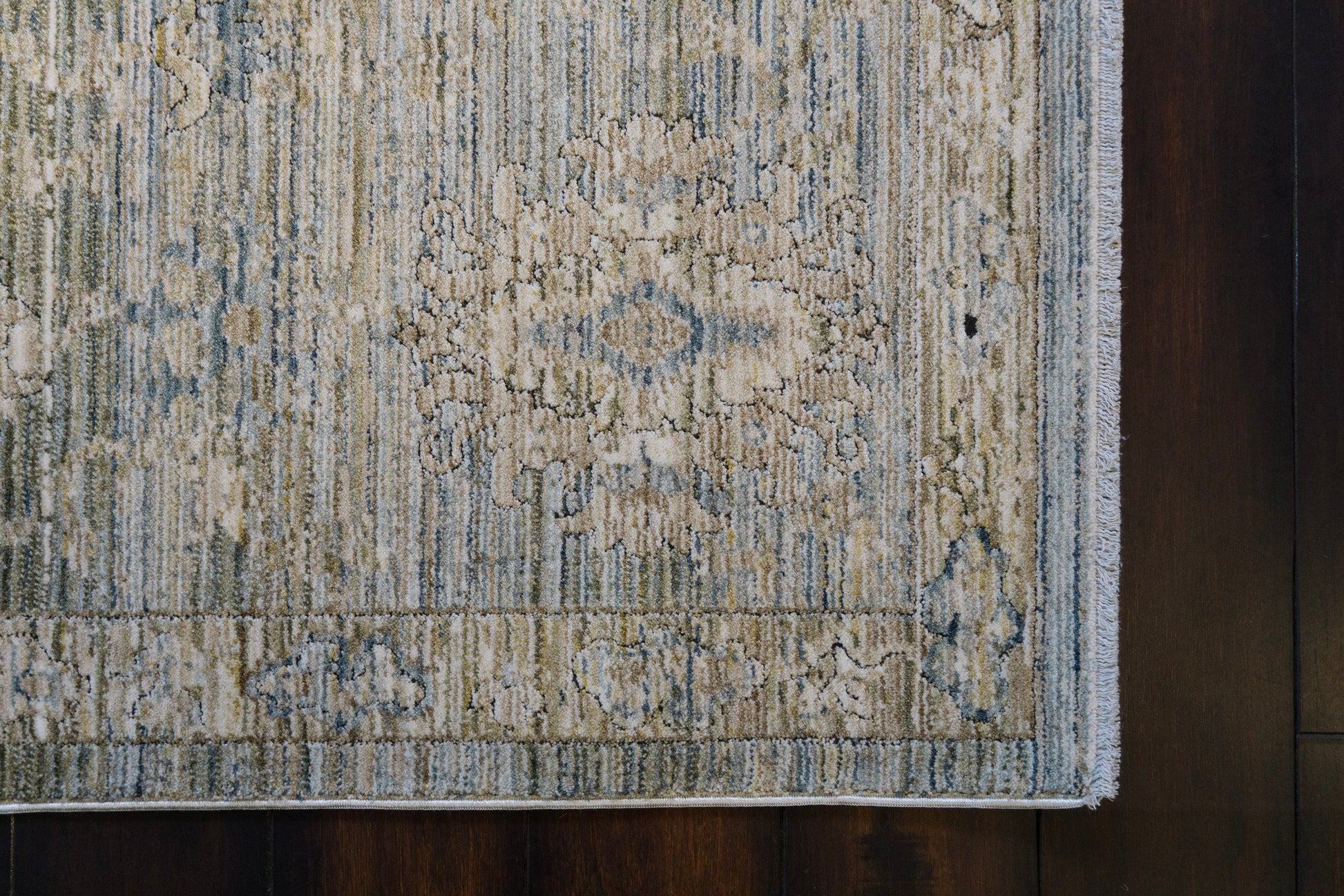 Trevi Transitional Beige/Multi Floral Medium Pile Rug