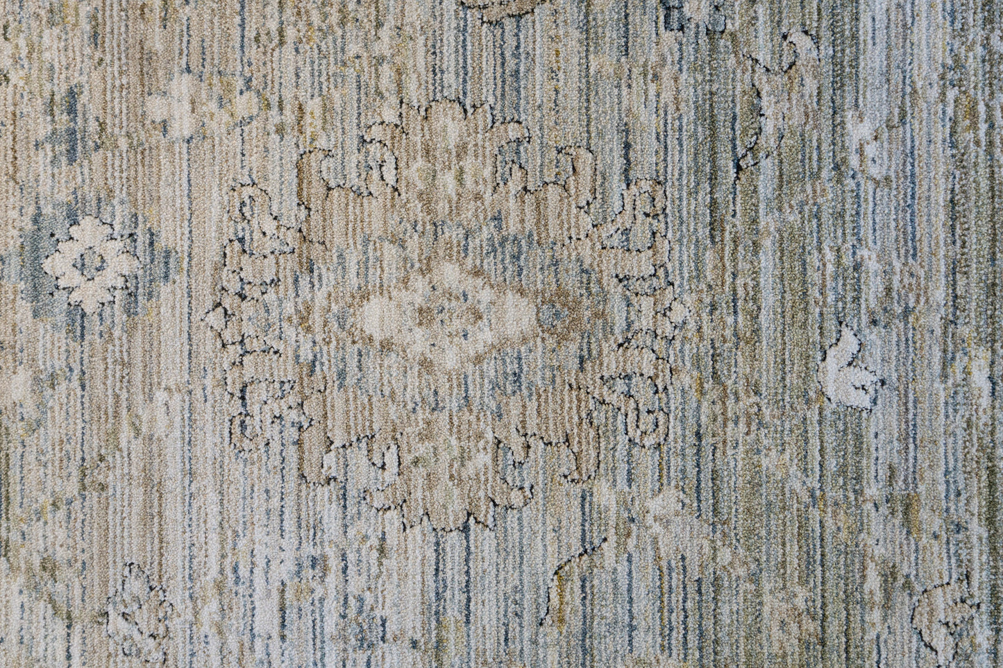 Trevi Transitional Beige/Multi Floral Medium Pile Rug