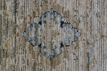 Trevi Transitional Beige/Multi Floral Medium Pile Rug