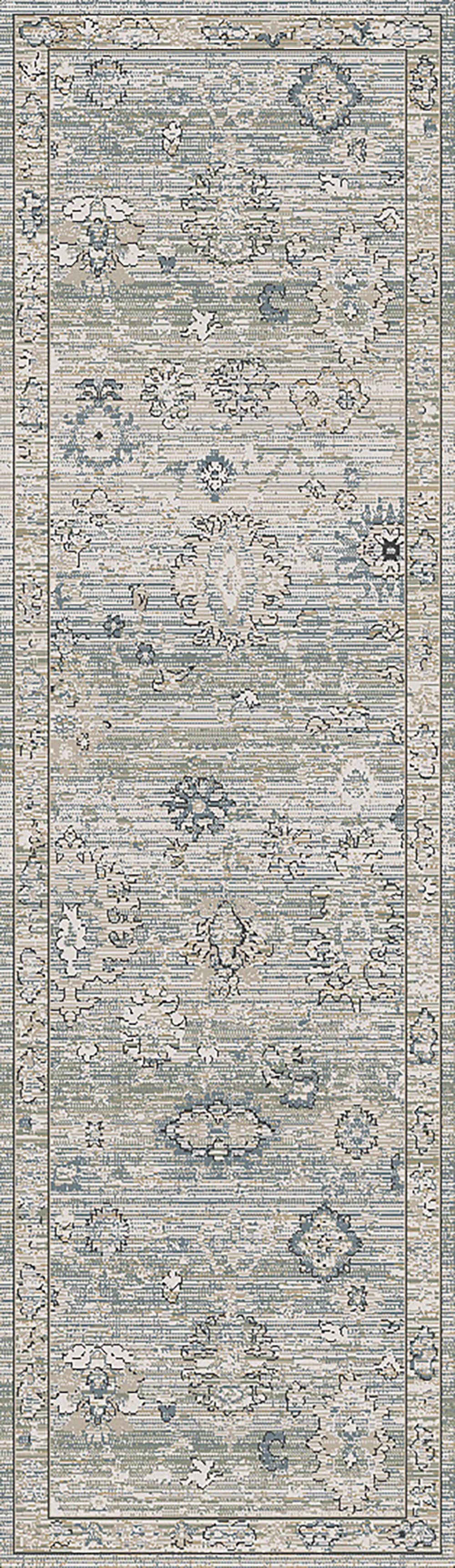Trevi Transitional Beige/Multi Floral Medium Pile Rug