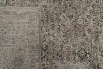 Valeria Transitional Ivory/Beige/Multi Medallion Medium Pile Rug