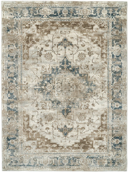 VENEDIK 17778 Cream/Navy/Beige
