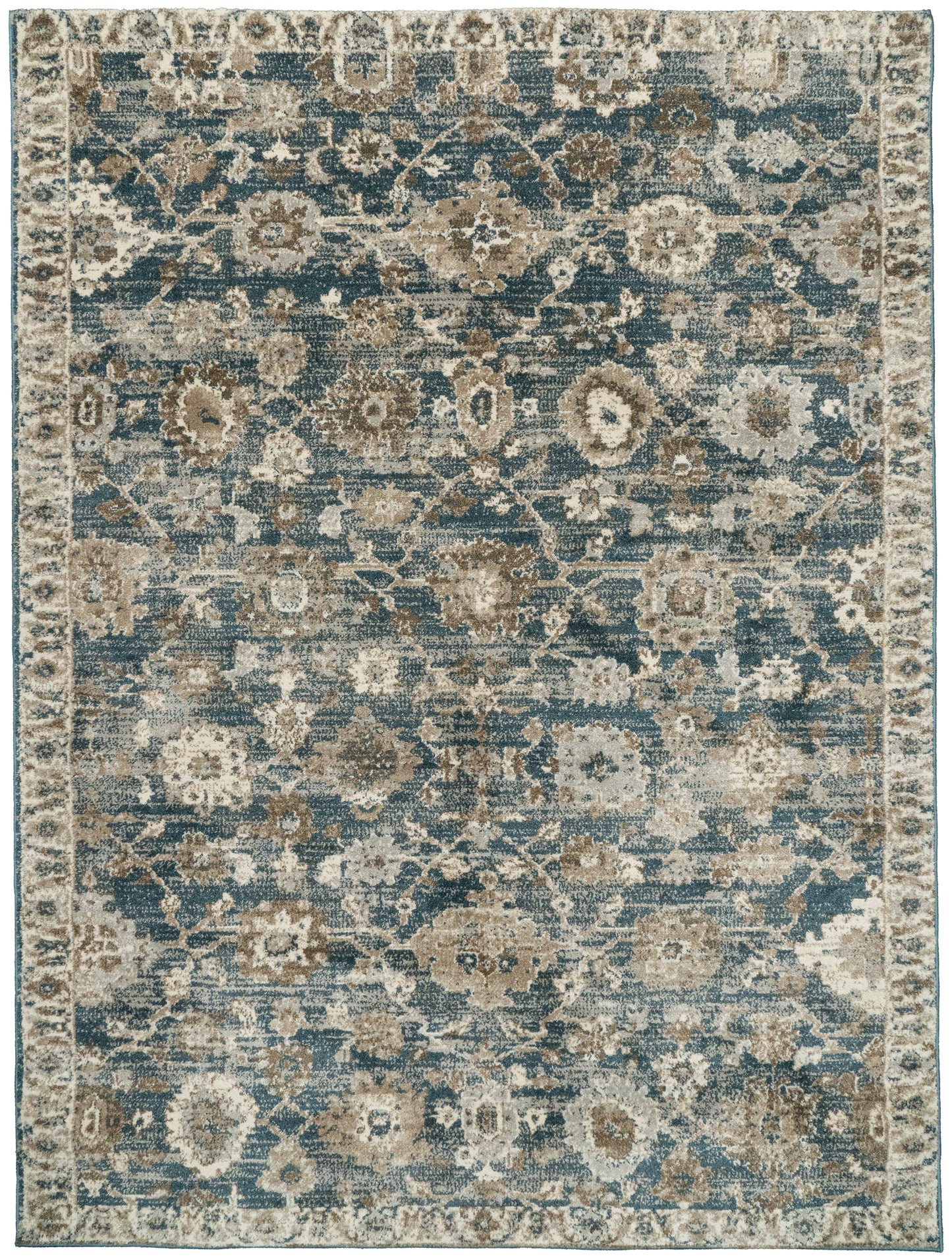 VENEDIK 17785 Blue/Cream/Beige