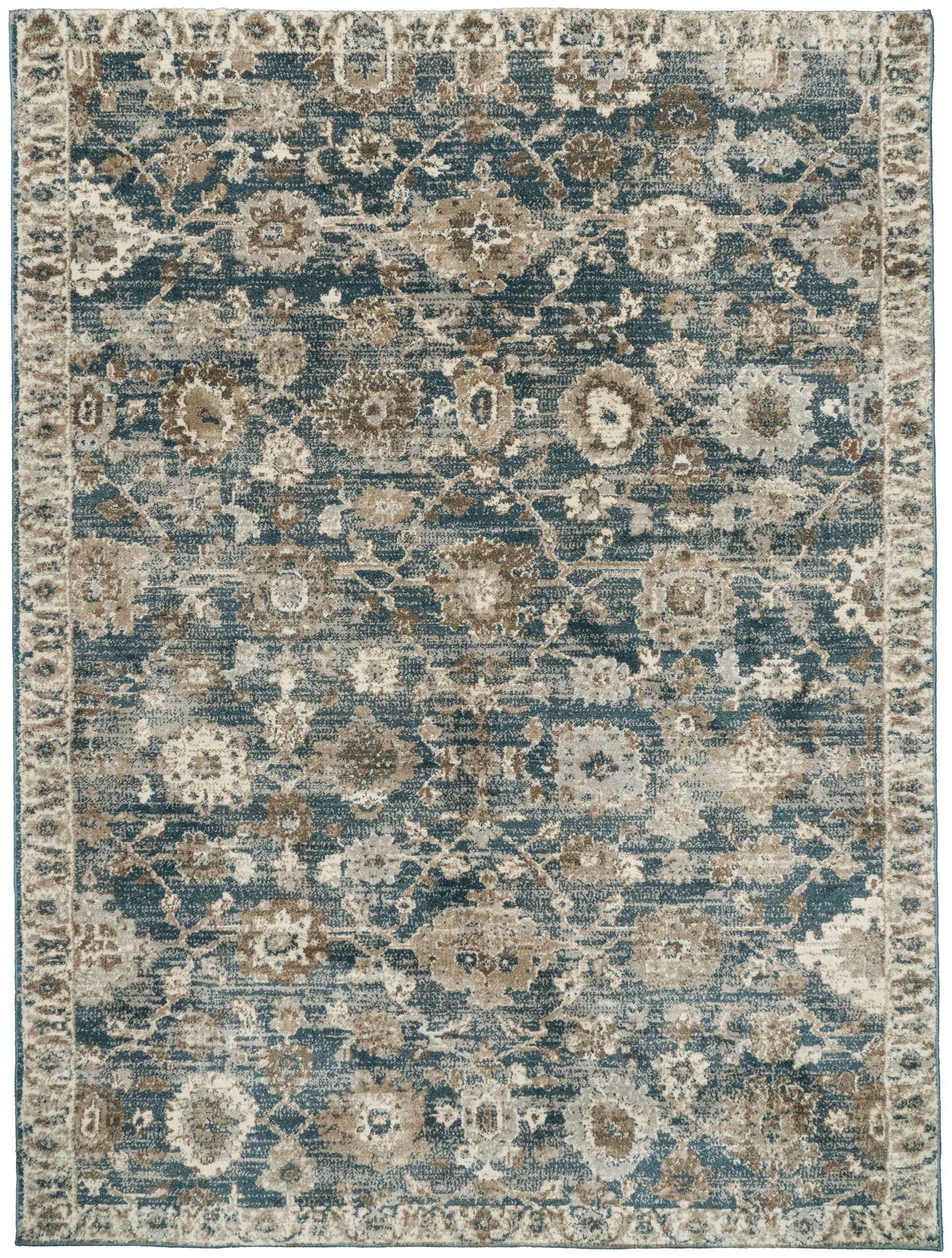 VENEDIK 17785 Blue/Cream/Beige