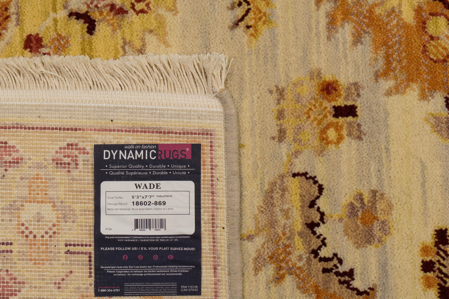 Wade Transitional Taupe/Rust/Multi Southwestern Medium Pile Rug