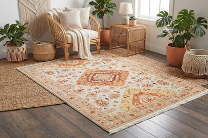 Wade Transitional Taupe/Rust/Multi Southwestern Medium Pile Rug