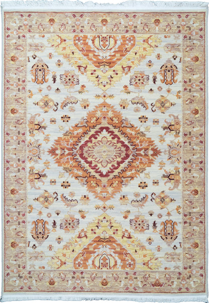 WADE 18602 Taupe/Rust/Multi