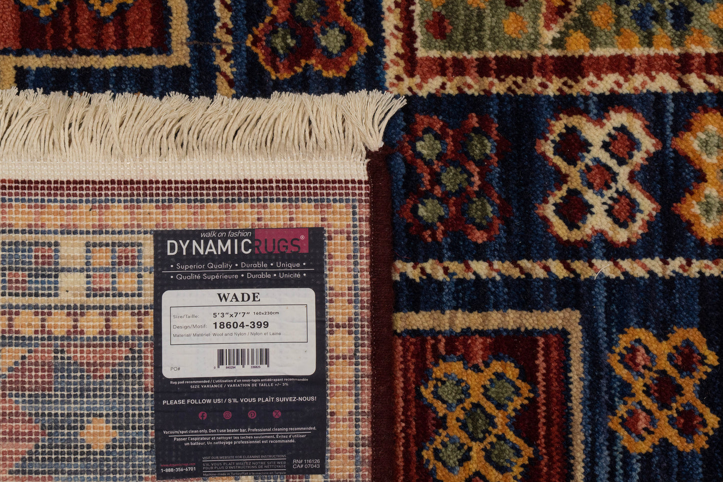 Wade Transitional Red/Multi Southwestern Medium Pile Rug