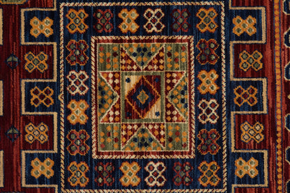 Wade Transitional Red/Multi Southwestern Medium Pile Rug