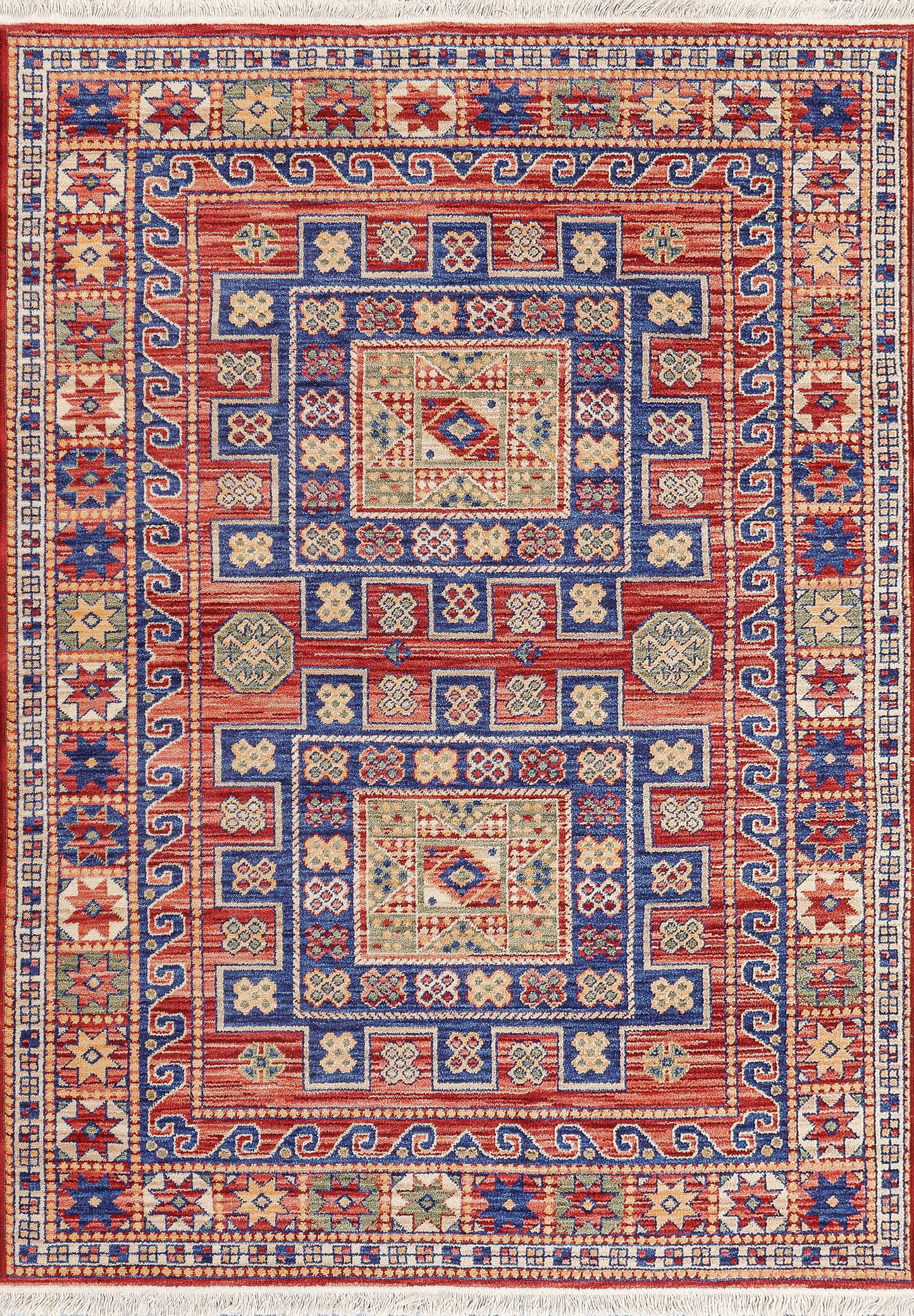 Wade Transitional Red/Multi Southwestern Medium Pile Rug