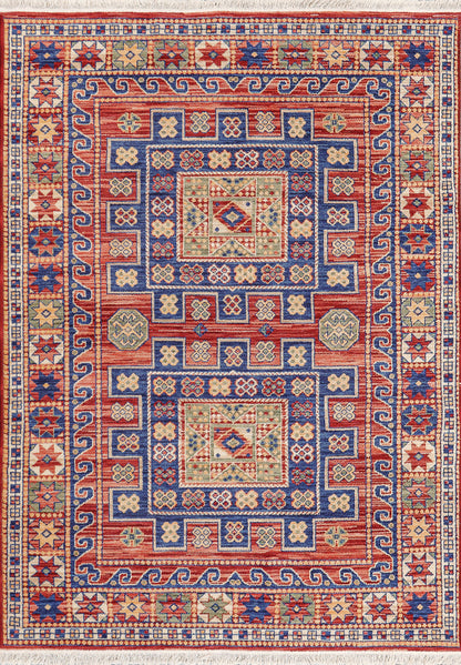 Wade Transitional Red/Multi Southwestern Medium Pile Rug