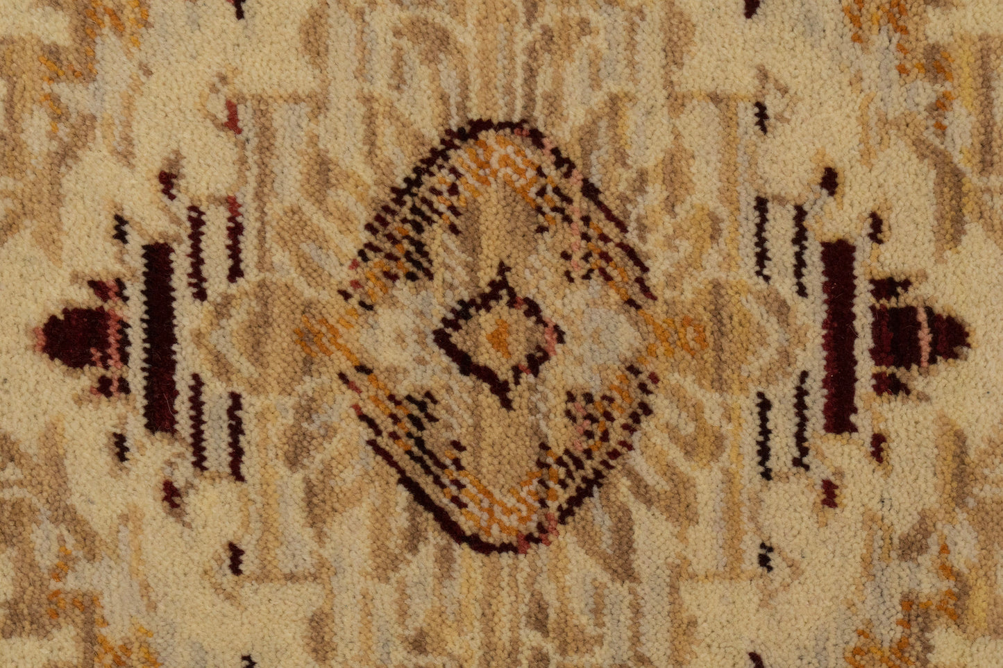 Wade Traditional Red/Beige/Multi Floral Medium Pile Rug