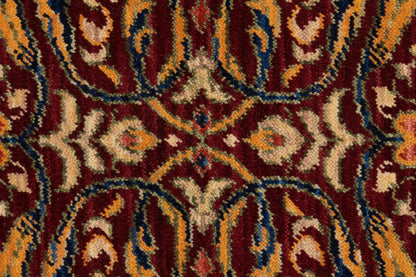 Wade Traditional Navy/Red/Multi Medallion Medium Pile Rug
