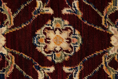 Wade Traditional Red/Multi Floral Medium Pile Rug