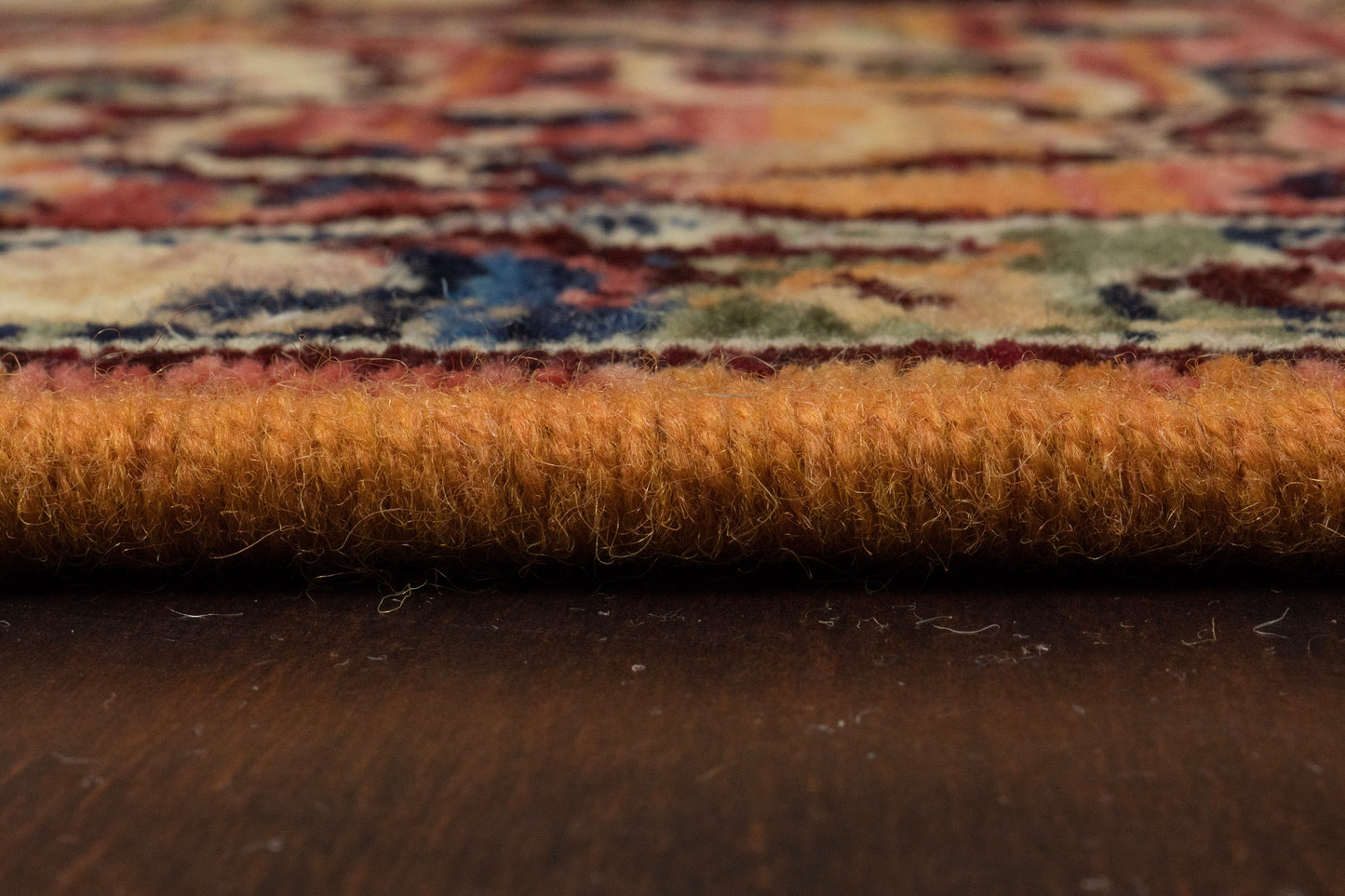 Wade Traditional Red/Multi Floral Medium Pile Rug