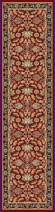 Yazd Traditional Red Classic Medium Pile Rug