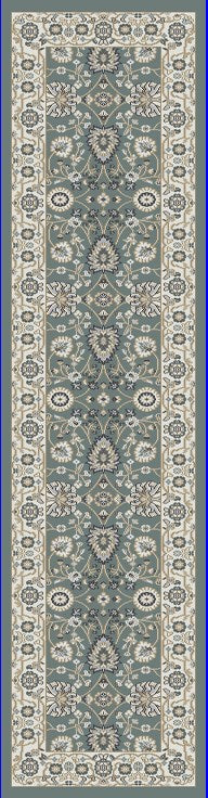 Yazd Traditional Grey/Ivory Classic Medium Pile Rug