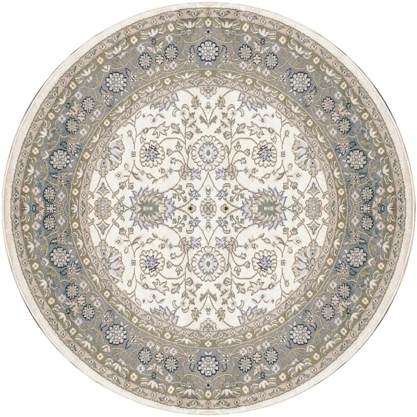 YAZD 2803 Ivory/Grey