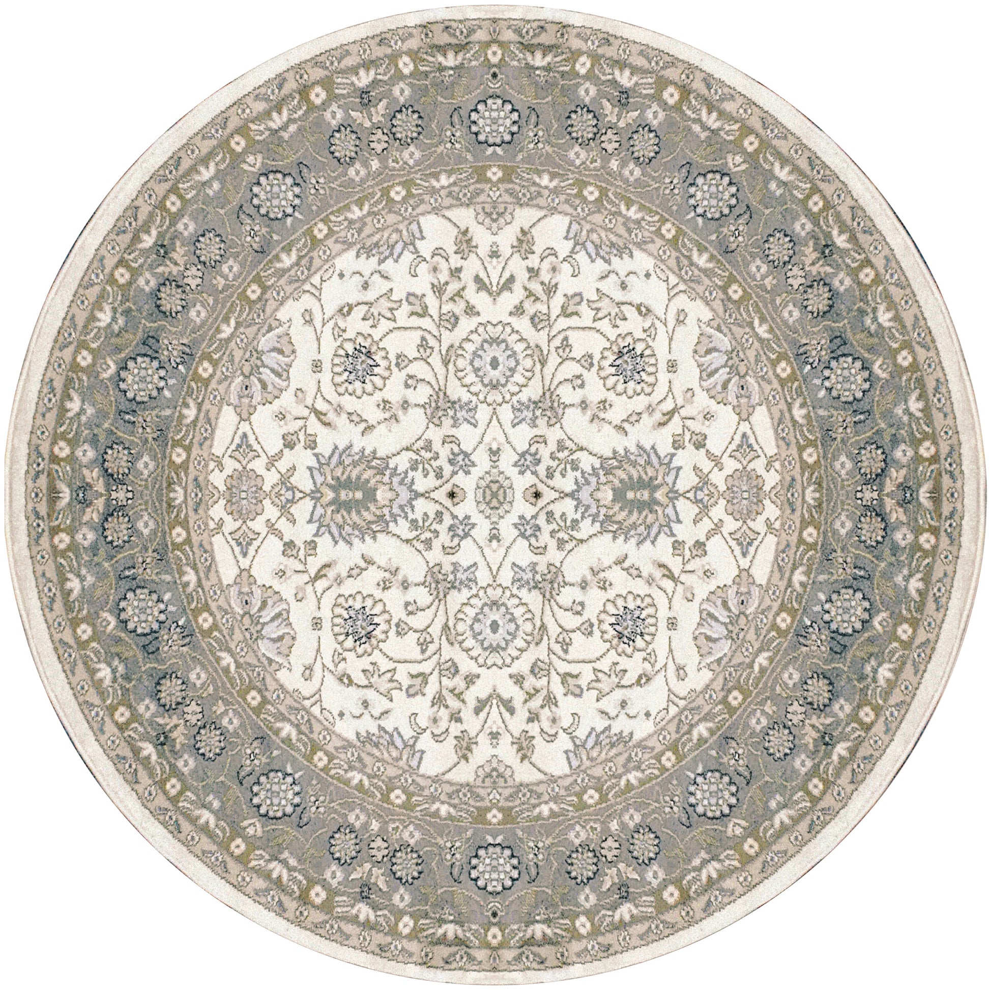 YAZD 2803 Ivory/Grey