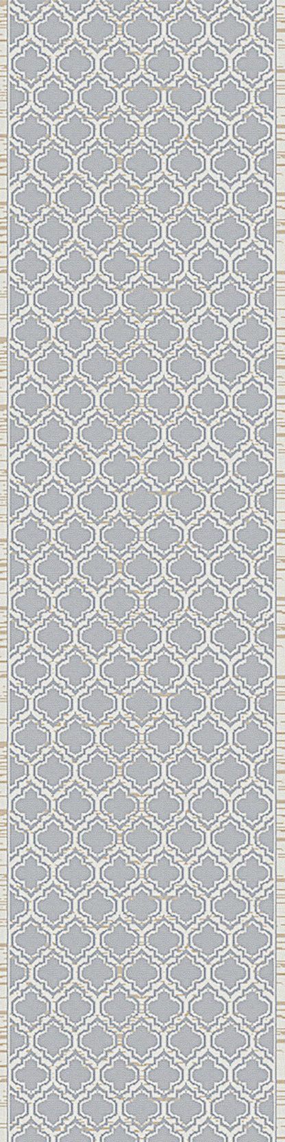 Yazd Traditional Grey/Ivory Classic Medium Pile Rug