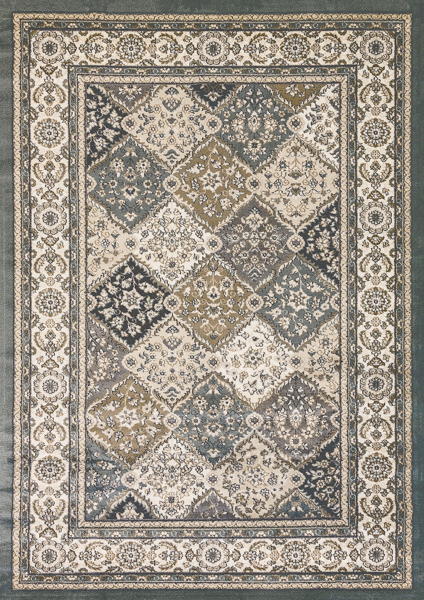 YAZD 8471 Blue/Ivory
