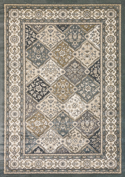 YAZD 8471 Blue/Ivory