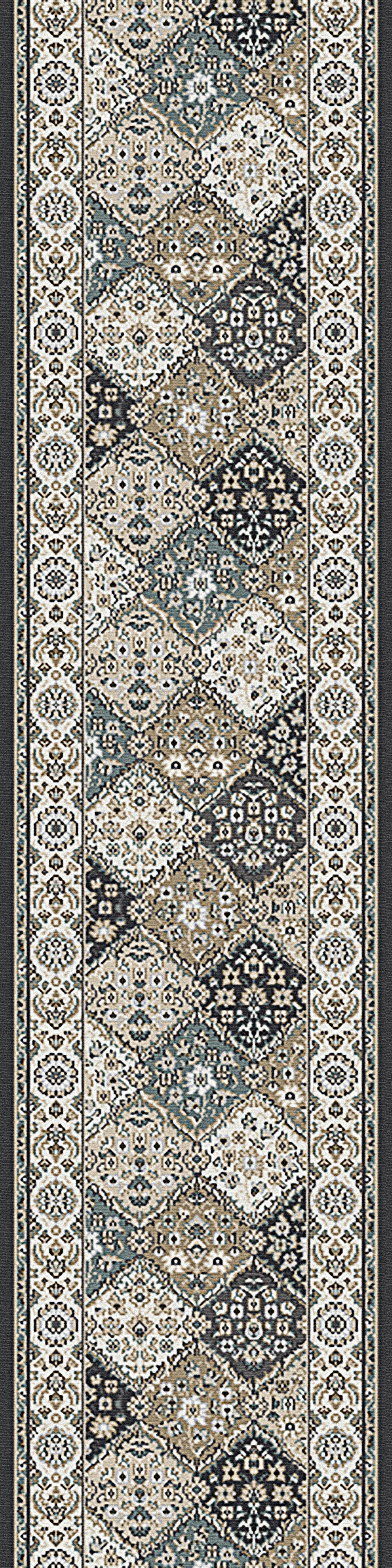 Yazd Traditional Grey/Ivory Classic Medium Pile Rug